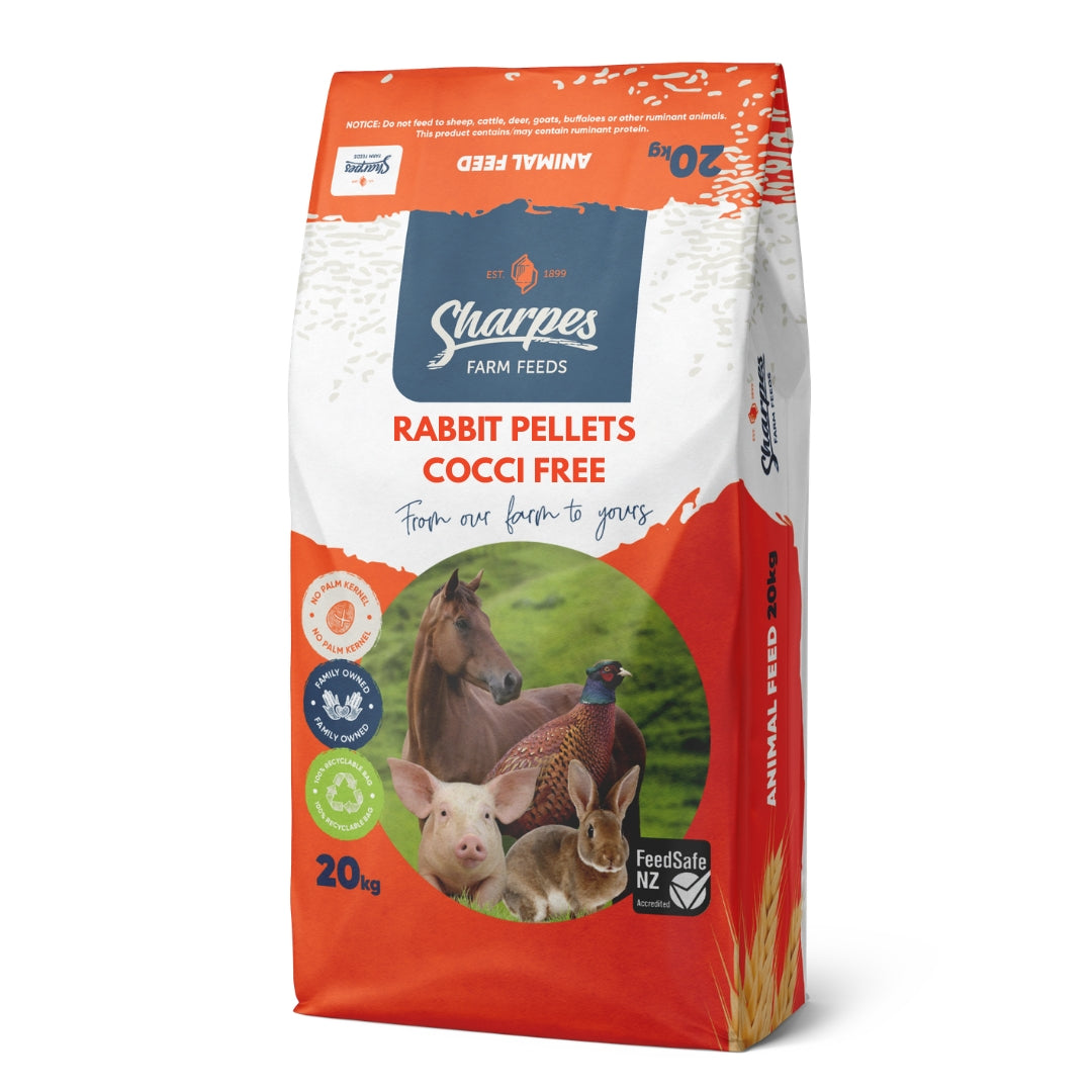 Sharpes Rabbit Pellets - Cocci Free